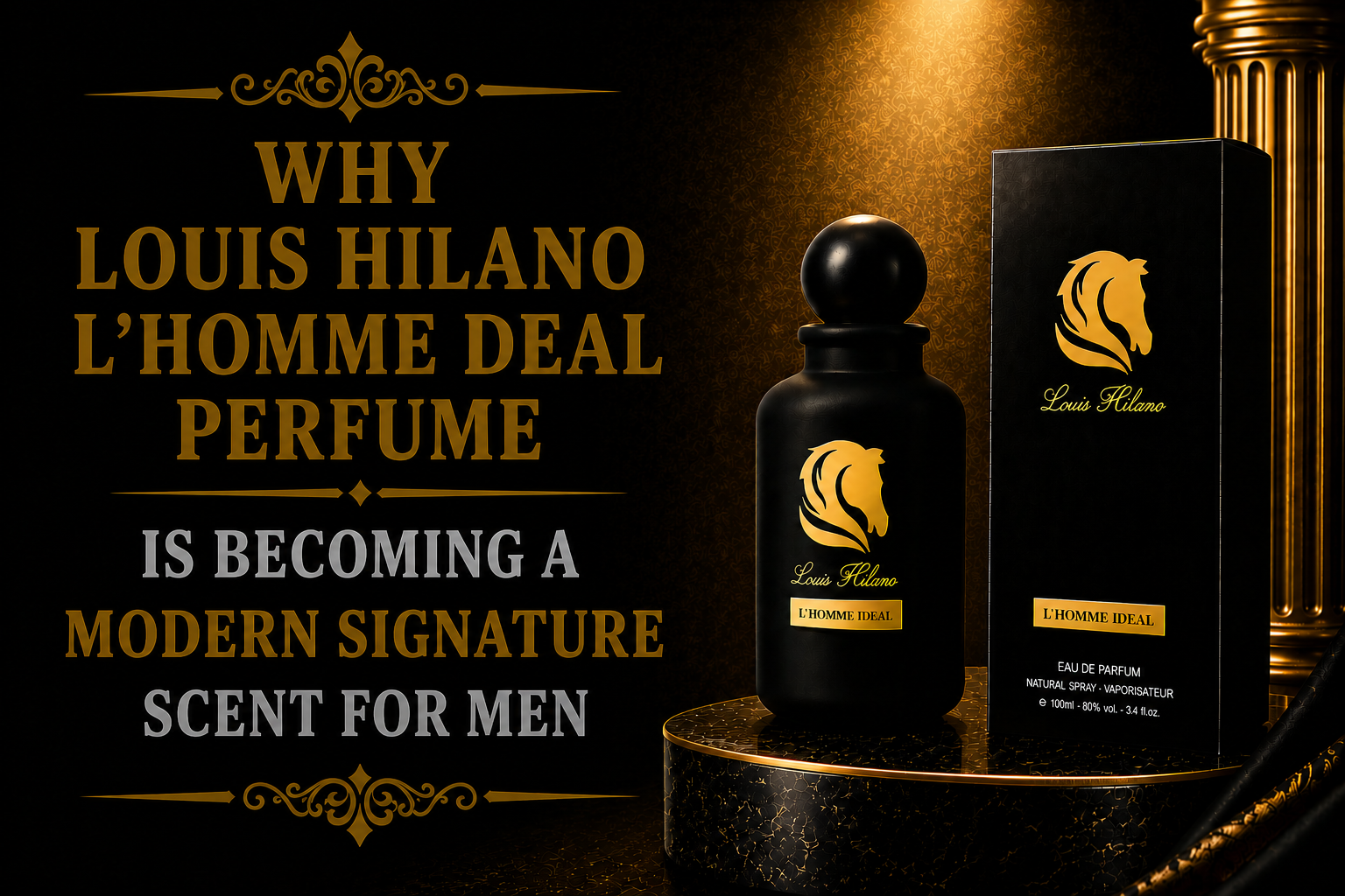 Why Louis Hilano L’Homme Deal Perfume Is Becoming a Modern Signature Scent for Men